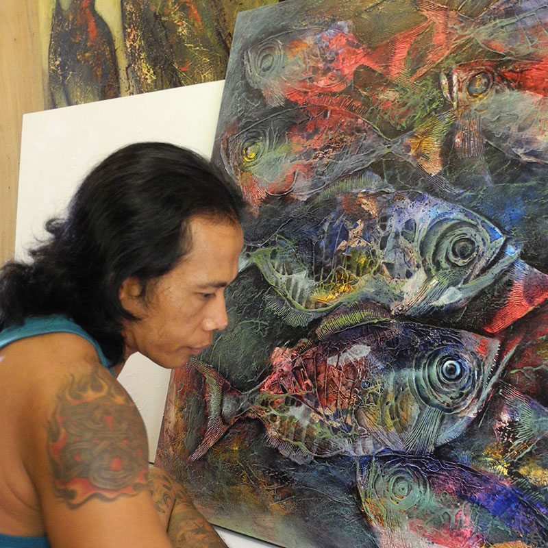 Bali Künstler Dewa-Artawan